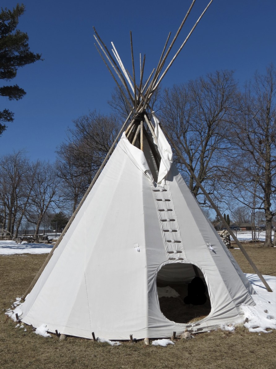 Modern Tee Pee Shelter, Correctional Services Canada Headquarters, Kingston, Ontario.