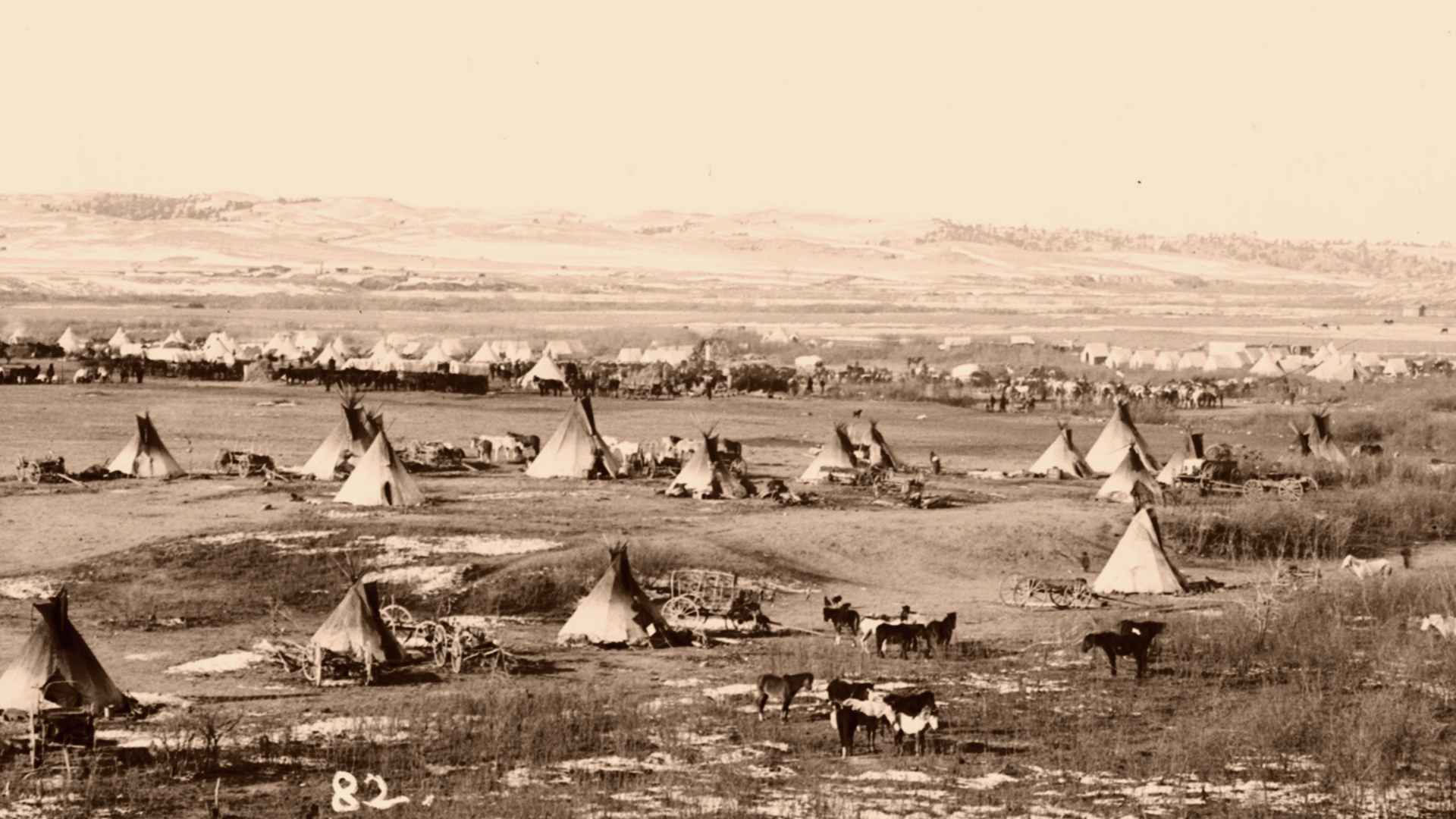 Sioux Camp southern Manitoba. Summer Gathering celebrating the relationship with mother earth, the people, and the traditional governance system that was taken away.