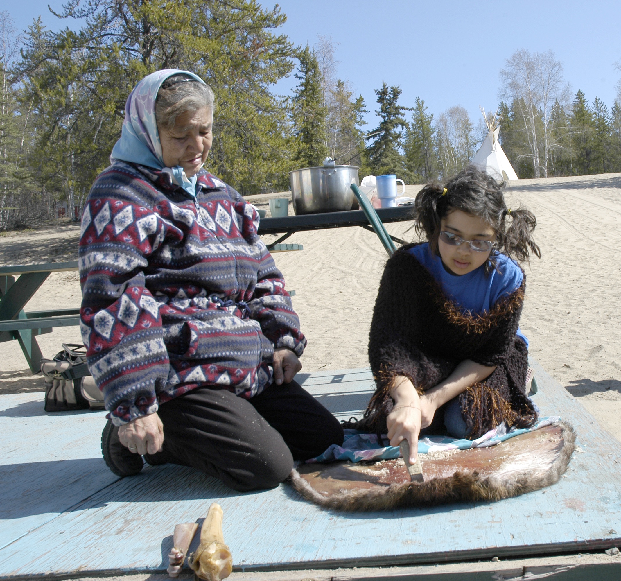 Our Elders have a sacred responsibility to share their knowledge and wisdom. Our children have a sacred responsibility to learn and carry those teachings forward.
